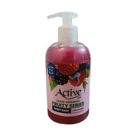 مایع دستشویی صدفی سری فروتی BERRY RUSH اکتیو 450 گرمی