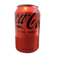 نوشابه قوطی ZERO SUGER کوکاکولا 330 میلی