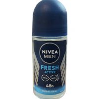 مام رول مردانه ضد تعریق NIVEA FRESH ACTIVE نیوآ 50 میلی