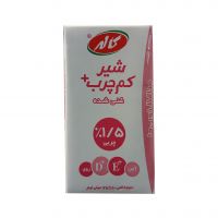 شیر کم چرب غنی شده کاله 125 میلی