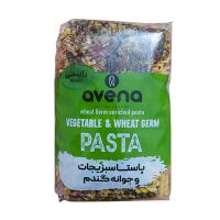 پاستا پیچی سبزیجات و جوانه گندم avena آونا 500 گرمی