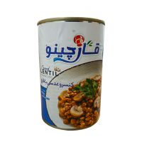 کنسرو عدسی با قارچ قارچینو 410 گرمی