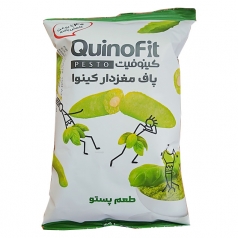پاف مغزدار کینوا با طعم پستو کینوفیت 50 گرمی