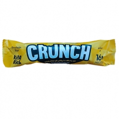پروتئین بار موز و شکلات با روکش کره بادام زمینی CRUNCH کیتاریچ 45 گرمی