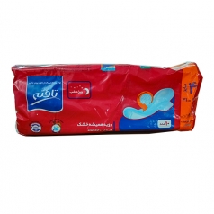 نوار بهداشتی بالدار رویه مشبک ویژه شب تافته 10 عددی