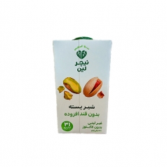 شیر پسته بدون قند افزوده نیچر لین 500 میلی